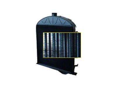 Radiator; Round Tube (28-29 Model A, Model AA)