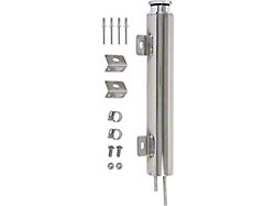 Model A Ford Radiator Coolant Overflow Tank - Polished Stainless Steel - 13