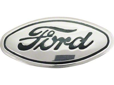 31-31/radiator Emblem/script/black On Stainless