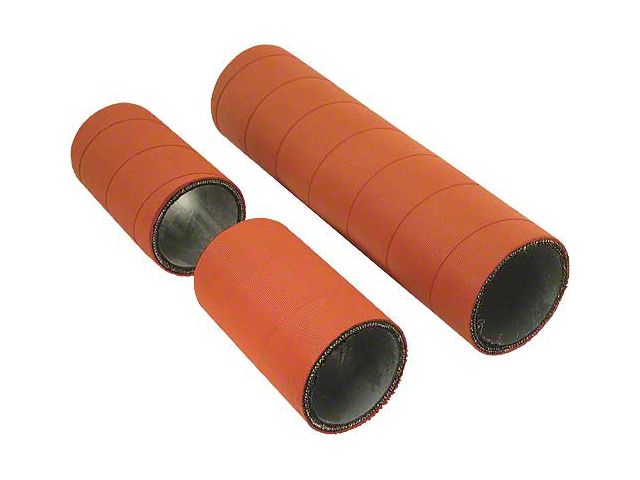 Model A Ford Radiator Hose Set - Red - 3 Pieces