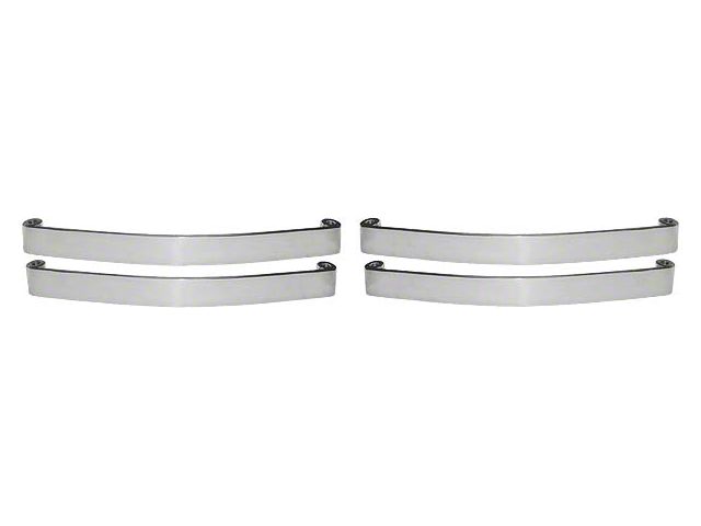 Model A Ford Rear Bumper Bar Set - Polished Stainless Steel- 1930-31 Only