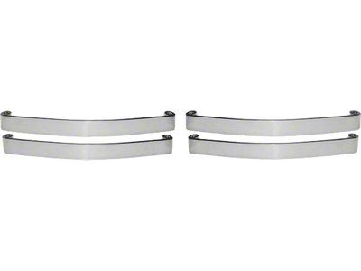 Model A Ford Rear Bumper Bar Set - Polished Stainless Steel- 1930-31 Only