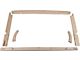 Model A Ford Rear Roll Down Window Wood Kit - 1930-31 CoupeOnly