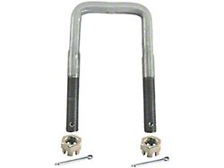 OPR Model A Ford Rear Spring U Bolt - Square Top Style - 2-5/8 Wide X 5 Long (Also Passenger)