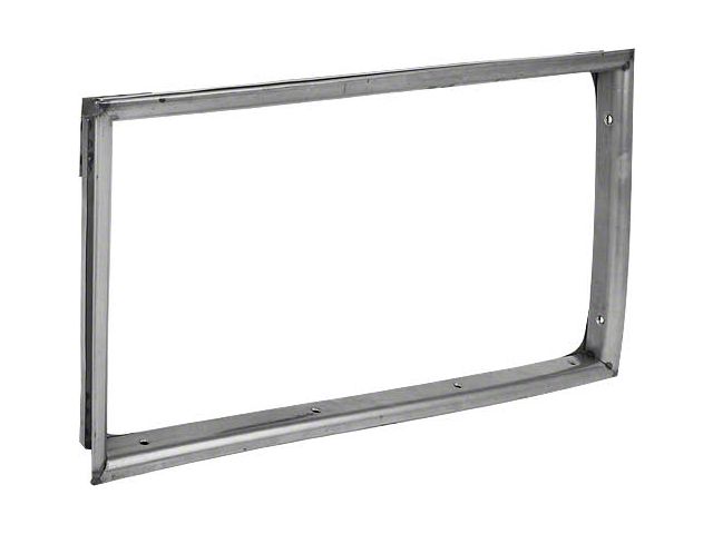 Model A Ford Rear Window Frame - Coupe - Steel - For Roll Down Window