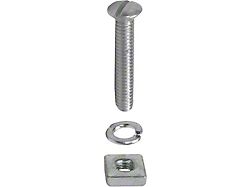 Model A Ford Rumble Grab Handle Mounting Bolt & Nut Set - 12 Pieces