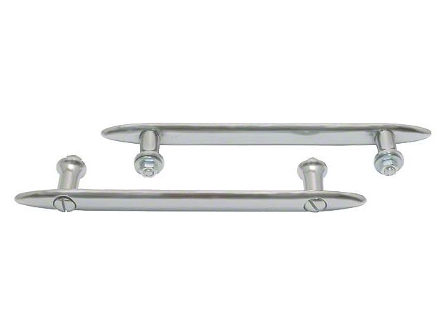 Model A Ford Rumble Grab Handles - Chrome (Will also work on Coupes when equipped with a rumble seat)