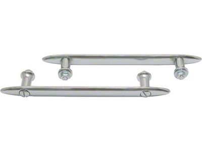 Model A Ford Rumble Grab Handles - Chrome (Will also work on Coupes when equipped with a rumble seat)