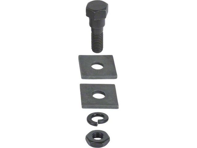 Model A Ford Rumble Lid Hinge Pivot Bolt Set - Black Oxide - 10 Pieces