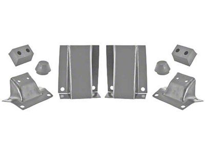 OPR Model A Ford Rumble Lid Stop Set - 1928-29 Only