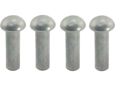 Model A Ford Spare Tire Bracket Rivet Kit - Side Mount - 4 Pieces