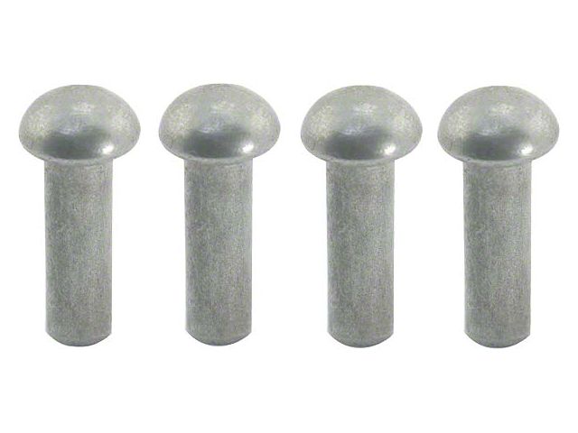 Model A Ford Spare Tire Bracket Rivet Kit - Side Mount - 4 Pieces