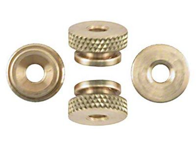 Model A Ford Spark Plug Nut Set - 4 Pieces - Fits Champion 3X Plugs