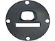 Model A Ford Speedometer Face Plate - Black - For Round Northeast Type Speedometer