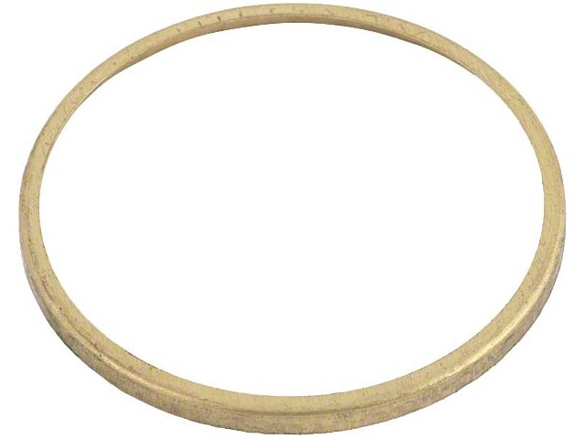 Model A Ford Speedometer Lens Retainer - Round - Brass