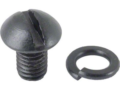 Model A Ford Starter Switch Mounting Set - Original Type - Raven Finish
