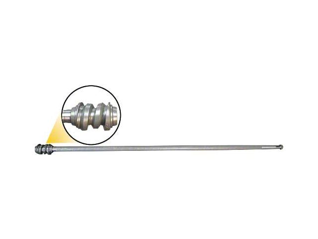 29-31 2 Tooth Steering Shaft With Worm/ 44