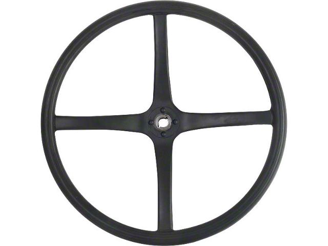 28-29 Black Steering Wheel/ Keyed/ Usa Made