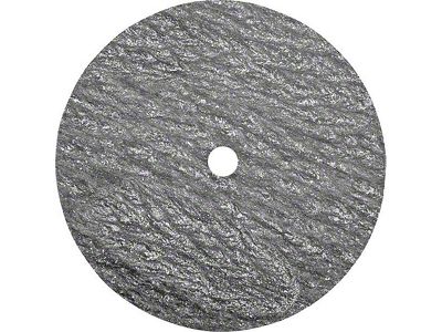 Step Plate Pad - Round - Fiber Like Material (1930-1931 Model A)