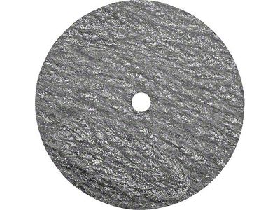 Model A Ford Step Plate Pad - Round - Fiber Like Material
