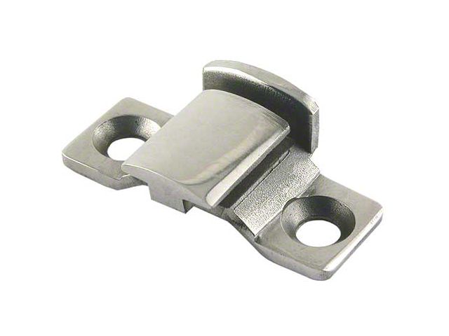 Model A Ford Street Rod Hood Retainer - Front - Stainless Steel - For 1932 Style Center Hood Hinge