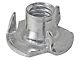 Model A Ford T Nut - 5/16-18 - Spiked Flange - Zinc