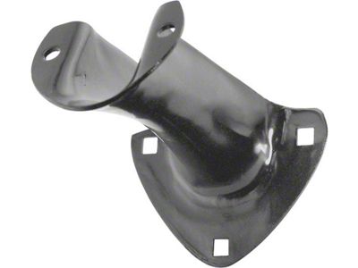 Model A Ford Tail Light Bracket - Steel - Black - Left