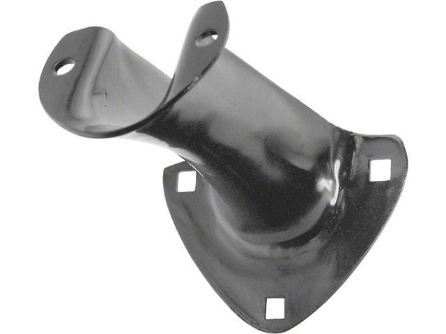 Model A Ford Tail Light Bracket - Steel - Black - Left