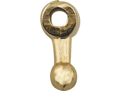 OPR Model A Ford Terminal Box Wing Nut - Brass-plated - 10-32 Thread