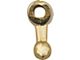Model A Ford Terminal Box Wing Nut - Brass-plated - 10-32 Thread