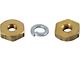 Model A Ford Terminal Nut Set - Brass - Authentic