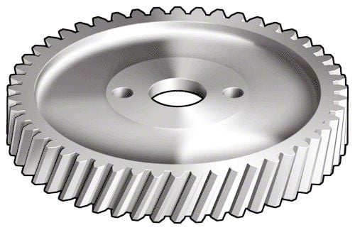 Ecklers Timing Gear - Large - Billet Aluminum - Standard (1928