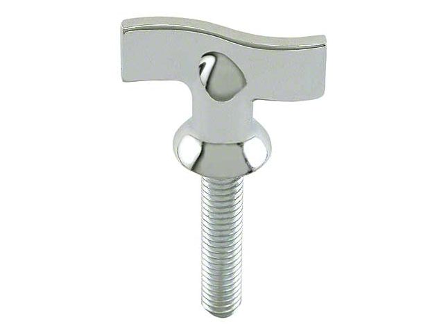 Model A Ford Top Clamping Bracket Thumb Screw - Chrome - Coarse Thread - For Original Brackets Only