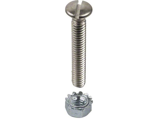 Model A Ford Top Rest Screw Set - Roadster - 8 Pieces