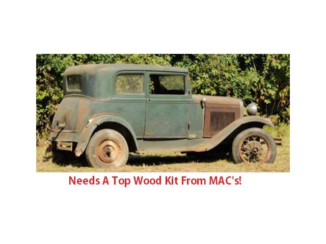 Model A Ford Top Wood Kit - Victoria 190A - USA Made