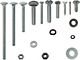 Model A Ford Top Wood Mounting Fastener Kit - Tudor Sedan -411 Pieces - Use With TWC101