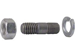 Model A Ford Water Pump Mounting Stud Nut & Lock Washer Set- 12 Pieces