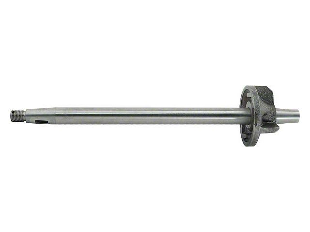 Model A Ford Water Pump Shaft - Stainless Steel - With Impeller Installed - 1/4 Longer