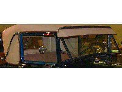 Model A Ford Window Glass Set - Sport Coupe 50A - Back Window Is 8.5 X 19.5 - Concours Quality