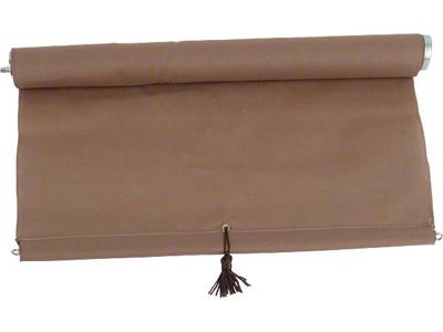 Model A Ford Window Shade - Quarter Window - 12-1/4 - Murray Town Sedan - Tan Cloth