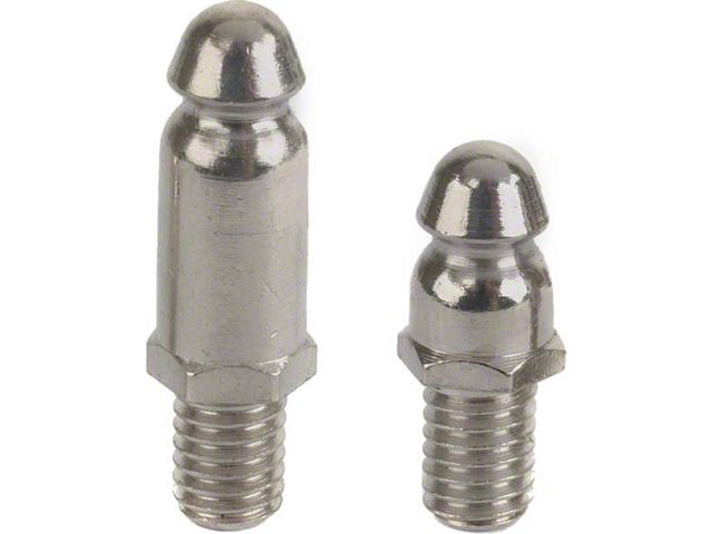 Model A Ford Windshield Post Curtain Stud Set - 12 Pieces