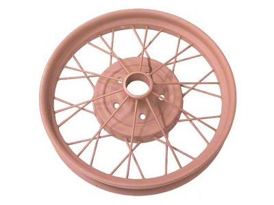 Model A Ford Wire Wheel - 19 - Reproduction - Primer Coated (Passenger & Pickup)