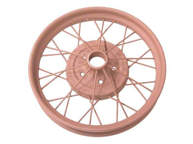 Model A Ford Wire Wheel - 19 - Reproduction - Primer Coated (Passenger & Pickup)