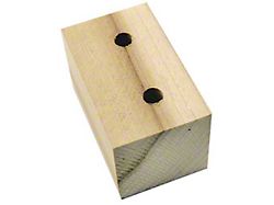 Wood Block/ Mount Pu Tail Light Bracket (1928-1931 Model A)