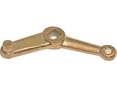 Model A Ford Zenith Carburetor Choke Shaft Lever - Cast Brass