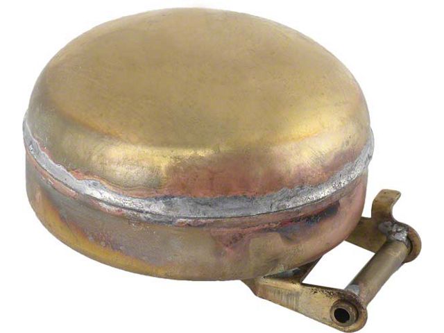 Model A Ford Zenith Carburetor Float - Brass - Round