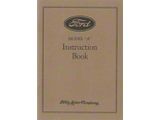 1929 Ford Car and AA 1-1/2 Ton Truck Owners Manual