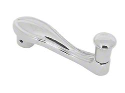 Model A Window Crank, Chrome, Replacement Style, 1928-1931