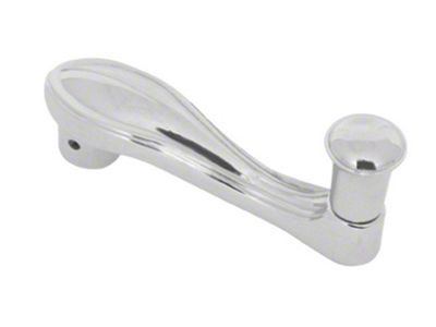 Model A Window Crank, Chrome, Replacement Style, 1928-1931