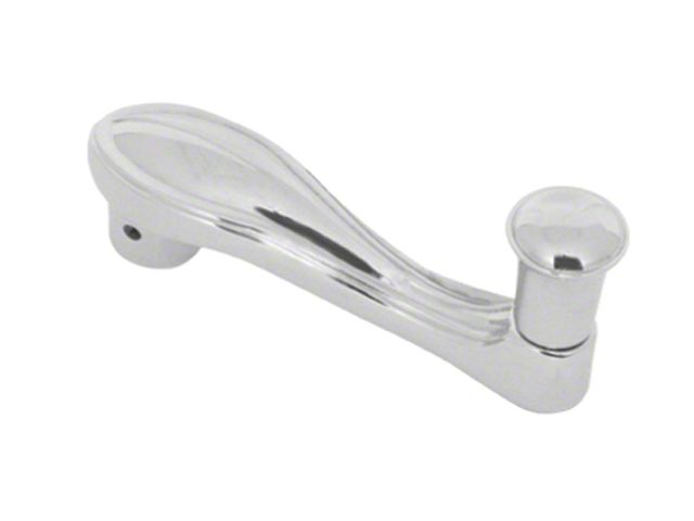 Model A Window Crank, Chrome, Replacement Style, 1928-1931